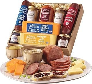 Best Sausage and Cheese Gift Baskets - Top Charcuterie & Gourmet Ideas