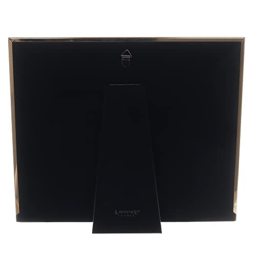 Lawrence Frames 4x6 Double Gold Beaded Metal 50th Anniversary Picture Frame, Then and Now