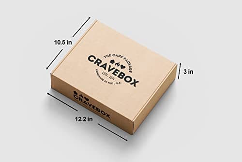 CRAVEBOX Gift Snack Box (45 Count) Variety Pack Care Package
