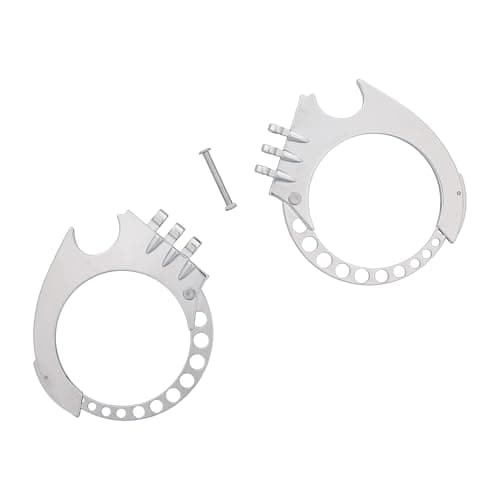 SalesOne DC Batman Forever Bat Cuffs Bracelet Replica Collector's Box Set | Jewelry For Cosplay, Display, and Everyday Wear