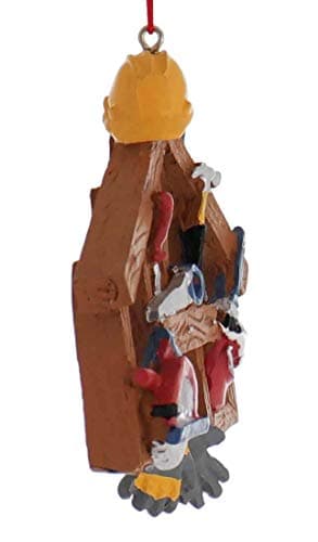 Kurt Adler Construction Tools Resin Xmas Ornament