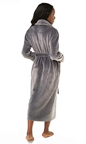 Turquaz Plush Robes For Women, Soft Warm Fleece Bathrobe for Women
