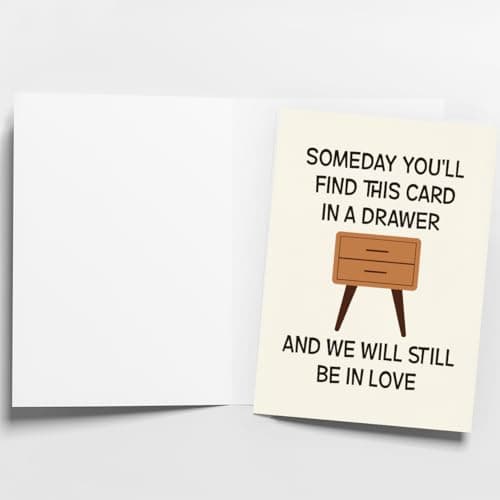 Funny Birthday Card & Gifts for Husband Boyfriend Him, Happy Anniversary Card & Gifts, Valentine Day