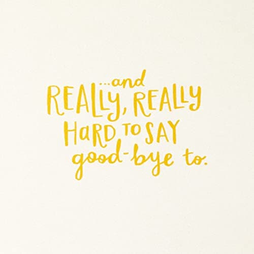 Hallmark Coworker Goodbye Card (Easy To Like)