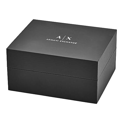 A|X Armani Exchange Men's Watch with Three-Hand Analog Display and Stainless Steel or Leather Band, Watch for Men