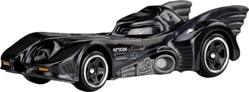 Hot Wheels 1:64 Scale Die-Cast Toy Cars, Set of 5 Batman 85th Anniversary Vehicles Featuring 5 Different Batmobile Replicas in Commemorative Packaging (Amazon Exclusive)