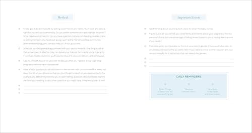 The First-Time Mom's Pregnancy Journal: Monthly Checklists, Activities, & Journal Prompts