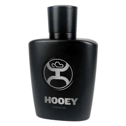 HOOEY Cologne Gift Set for Men – Includes 3.4 oz Cologne, 0.33 oz Travel Spray & 4 oz Soap - Rugged Masculine Long Lasting Scent with Leather, Sandalwood & Amber - Bold Grooming Gift for Him