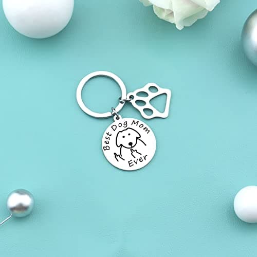 Dog Mom Gifts for Women Cat Mom Gifts for Women New Puppy Fur Baby Owners Cat Lover Mama Engraved