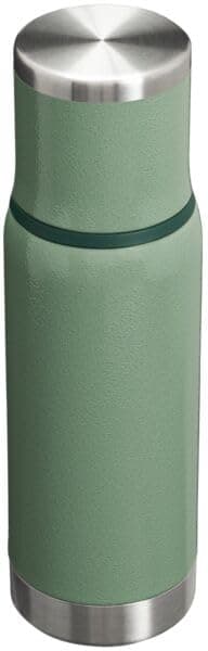 Stanley Adventure to Go Insulated Travel Tumbler - 17 OZ - Leak-Resistant Stainless Steel Insulated Bottle with Insulated Cup Lid and Splash-Free Stopper, Hammertone Green, 10-10816-001