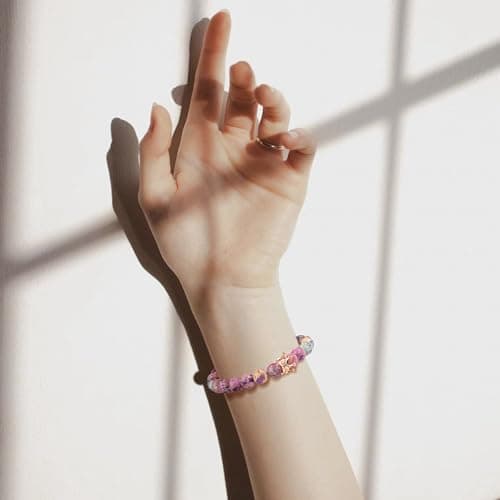 JoycuFF Woman Birthday Gifts Idea Friendship Gifts For Women Best Friends Besties Aunt Female Mom Daughter Granddaughter Gf Anniversary Christmas Graduation Healing Stone Crown Gifts For Her