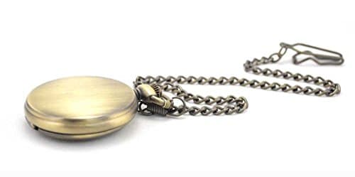 Fathers Personalized Engraved Pocket Watch, Engraved Dad, Grandpa for Father and Grandpa,Men's Pocket Watch with Chain