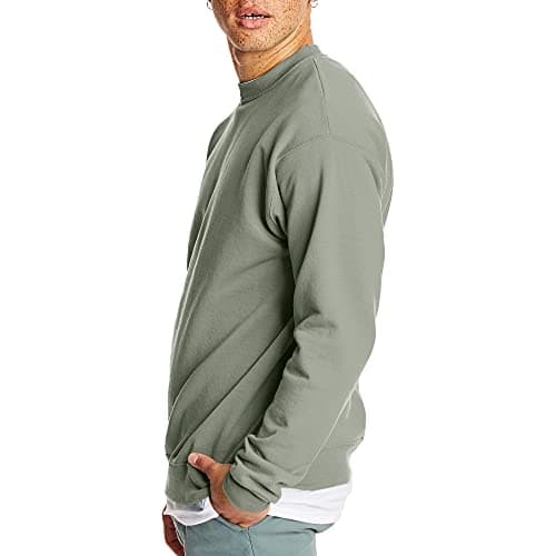 Hanes Men's Ecosmart Fleece Sweatshirt, Pullover Crewneck Sweatshirt, Big & Tall, 1 or 2 Pack