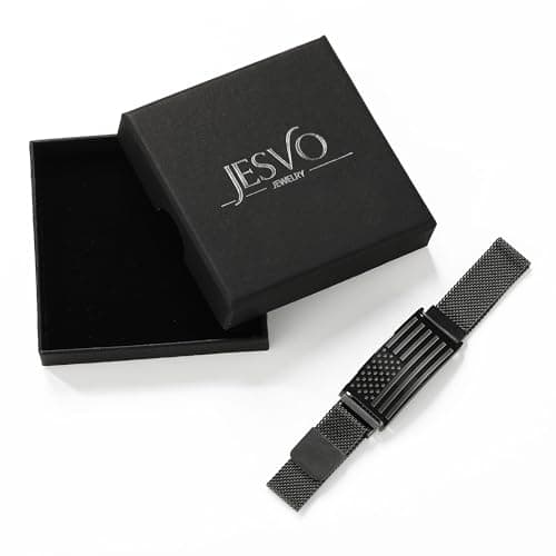 To My Dad/New Dad/Stepdad/Father-in-Law Bracelet, Adjustable Stainless Steel American Flag Bracelet Jewelry, Birthday Valentine Father’s Day Gifts