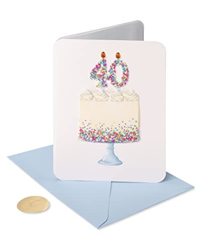 Papyrus 40th Birthday Card (Calls For Celebration)