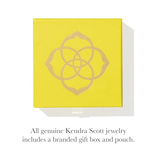 Kendra Scott Elisa Pendant Necklace for Women, Fashion Jewelry, 14k Gold-Plated