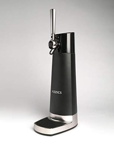 FIZZICS - DraftPour Beer Dispenser - Converts Any Can or Bottle Into a Nitro-Style Draft, Gift for Men and Beer Enthusiast, Beer Tap Draft Machine - Carbon