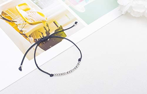 morniface Morse Code Bracelets for Women, Inspirational Gifts Jewelry Girls Birthday Graduation Gifts for Her Best Friends