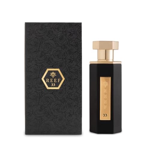 Reef 33 Luxury Unisex Perfume – Eau de Parfum 100ml | Notes of Saffron, Rosemary & Oud | Exotic, Herbal & Deeply Resinous Fragrance | Bold Long-Lasting Arabic-Inspired Scent