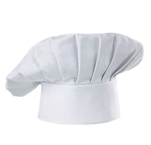 Hyzrz Chef Hat Adult Adjustable Elastic Baker Kitchen Cooking Chef Cap for Adult/Kids