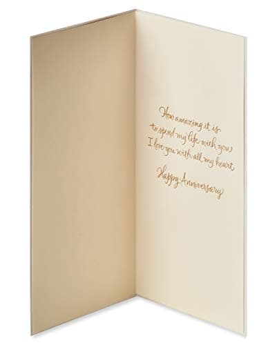 Papyrus Anniversary Card (With All My Heart)