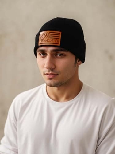Firefighter Electrician Welder Beanie Hat Gifts for Men Dad Husband Birthday Students Graduation Gifts Accessories Gear Stuff