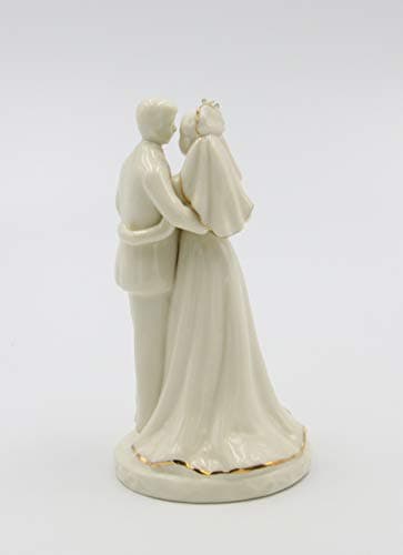 30715 Small Fine Porcelian 50th Anniversary Couple Figurine, 4-3/4"H, Ivory