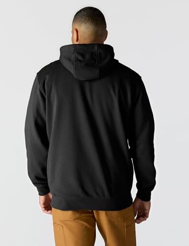 Carhartt Men's Midweight Signature Sleeve Logo Hooded Sweatshirt