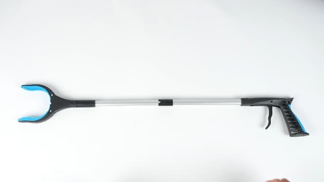 Grabber Reacher Tool - 32” Extra Long Foldable Gripper and Reaching Tool - Heavy Duty Pick Up Stick Grabbers for Seniors, Trash, Surgery Recovery Must Haves Gifts (Blue)