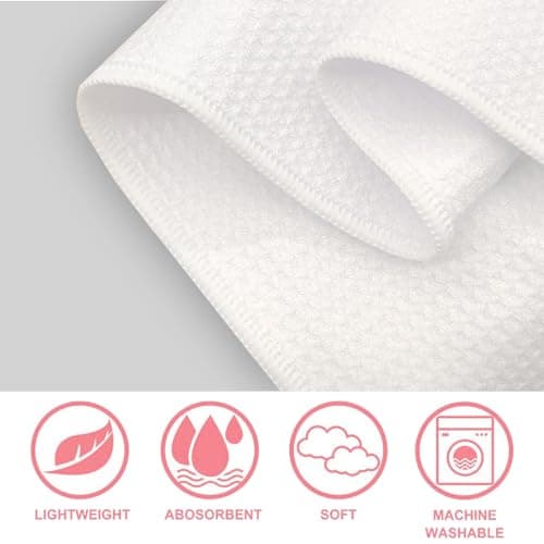 Hafhue Home Sweet Apartment Kitchen Towels, Funny Kitchen Towels, Microfiber White Towel, Sweet Housewarming Gifts, New Apartment Present, for Mom Aunt Neighbor