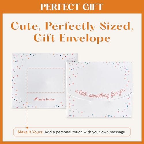 Lucky Feather 40th Birthday Gifts Women | Cute 14k Gold Dipped Beads Bracelet | Fabulous Forty Milestone Bracelet | 40th Birthday Bracelets For Women | Adjustable 7"- 8" Cord | 40 and fabulous