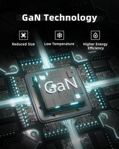 GravaStar 65W Alpha65 Robot Fast GaN Charger Block, 3-Port Fast Charger, Foldable Wall USB C Charger for iPhone, MacBook, iPad, Laptop, Steam Deck, Gifts for Men (65W, Gray)