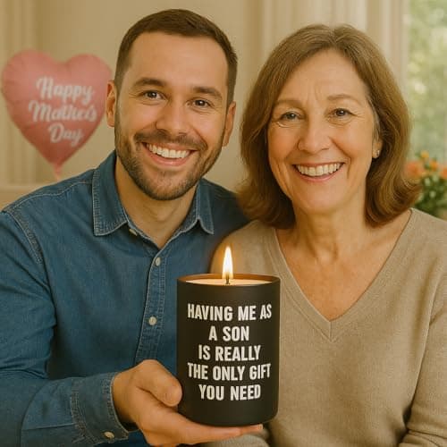 Fathers Day Dad Gifts from Son, Personalized Father's Day Gift Ideas, Funny Birthday Gifts for Dad Gift Father Papa Step Dads New Daddy Presents Cool, Happy Fathers Day, Birthday, Christmas, Candles