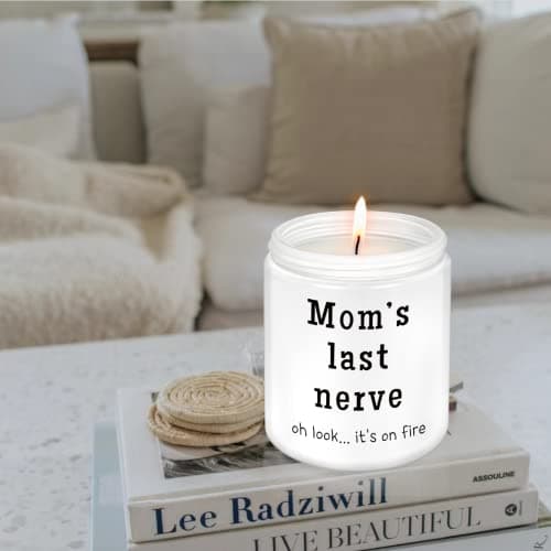 Lacrima Gifts for Mom - Birthday Gifts for Mom from Daughter Son, Lavender Candle