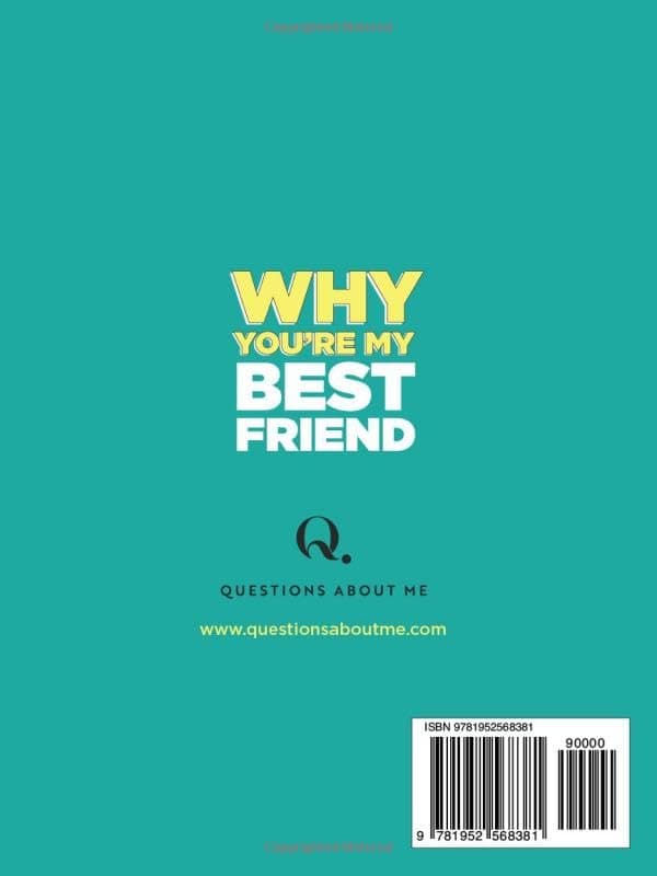 Why You’re My Best Friend: 30 Reasons Why You’re My Bestie Fill-in-the-Blank Gift Book. Gifts for Best Friend (What I Love About You Series Books)