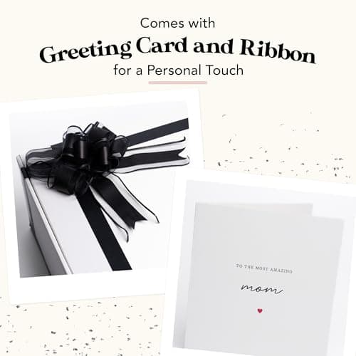 lovebug Mom Birthday Gifts - Thoughtful Gift Box for Mom with Blanket, Candle, Tumbler, Socks, Self Care Items - Get Well Soon Care Package Set - Birthday Gift Basket for Women