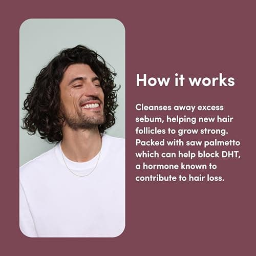 hims Thick Fix Shampoo for Men - Thickening Shampoo With Saw Palmetto and Niacinamide - No Parabens or Sulfates, Vegan and Cruelty Free - Fresh Eucalyptus Grove, 2 pack, 6.4oz