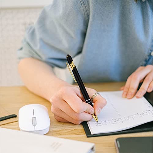 Waterman Expert Rollerball Pen, Gloss Black with 23k Gold Trim, Fine Point, Black Ink, Luxury Pen in Gift Box, Great Gift for Coworker