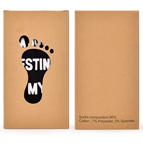 FilmHOO Birthday Gifts for Men Fathers Day Dad Gifts for Dad Christmas Stocking Stuffers for Men Him Valentines Funny Socks