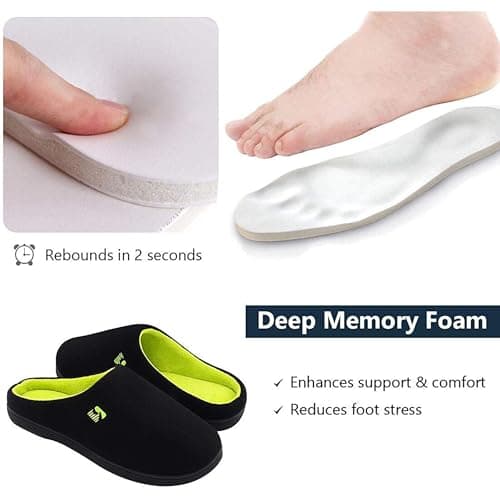 RockDove Men's Original Two-Tone Memory Foam Slipper