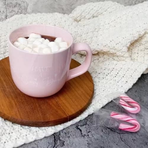 Gifts for Women - Hot Chocolate Gift Sets |Hot Cocoa Gift Sets with Mug, Mini Hot Water Bottle, Socks, Marshmallows for Hot Chocolate, Candy |Gourmet Hot Chocolate Gift Set
