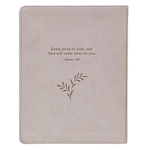 My Quiet Time Devotional - 365 Devotions for Women To Bring You Into The Peace Of The Presence of God Cappuccino, Faux Leather Flexcover Gift Book w/Ribbon Marker
