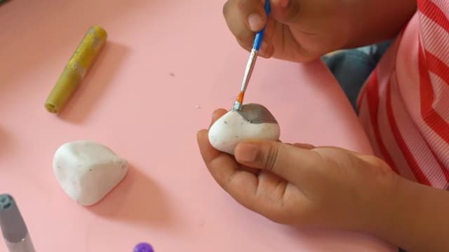 JOYIN Rock Painting Kit for Kids, Arts and Crafts for Girls & Boys Ages 6-12, DIY Supplies for Painting Rocks, Easter Craft Kits Art Set, Toddler Birthday Christmas Presents, Family Indoor Activity