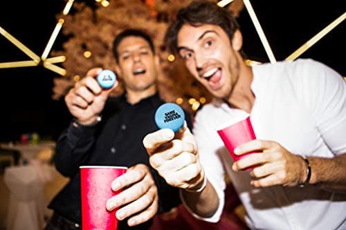 Sterling James Co. Bachelor Party Beer Pong Blue Balls – 6 Pack – Funny Stag Party Decorations, Ideas and Supplies
