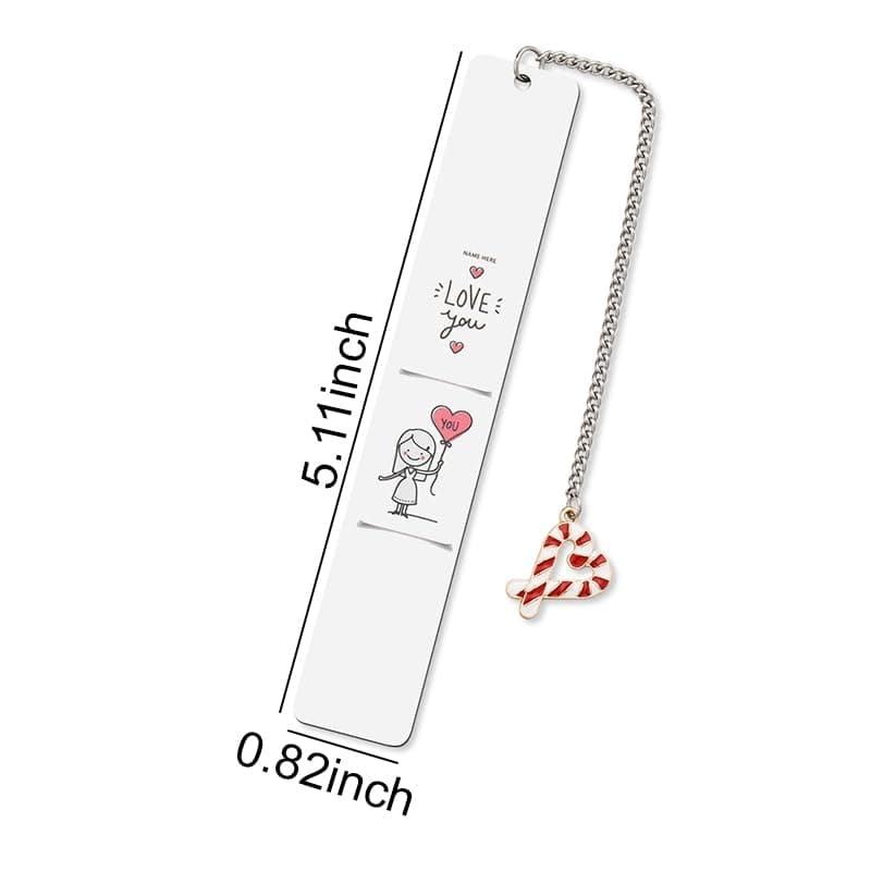 I Love You Gifts for Her Girlfriend Bookmarks Wife Reading Gift Valentines Birthday Christmas Gift for Gf Wifey Engagement Anniversary Wedding Gift for Women Fiancee Book Mark Gift
