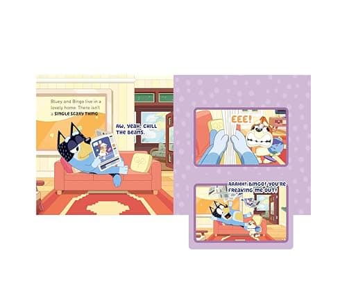 Bluey and Bingo's Book of Scary Things: A Lift-the-Flap Book