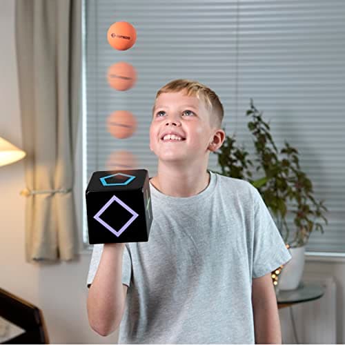 KOMBOID Ball Bouncing Skill Game for Teenagers and Adults. 12+ Years Old. Cube X 1, Single Cube, 2 Balls.