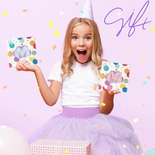 COSHAYSOO Initial RFID Wallet Small Teen Girl Gifts Trendy Stuff Boo Burr Basket Stuffers Birthday Gift Idea for Girls 6 7 8 9 10 11 12 13 14 Year Old Preppy Cute Girly Stuff Purple A