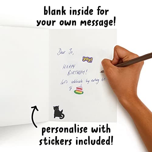 CENTRAL 23 Boyfriend Birthday Card - Girlfriend Anniversary Card - Ducks In Love - Wedding Anniversary Card For Husband Wife - Valentines Cards For Her - I Miss You Card - Comes With Fun Stickers