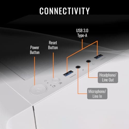 Thermaltake LCGS Quartz i1460 Gaming Desktop (Intel Core™ i5-14400F, ToughRam DDR4 3600Mhz 16GB RGB Memory, NVIDIA GeForce® RTX 5060, 1TB NVMe M.2, WiFi, Windows 11) S2QT-B760-560-LCS
